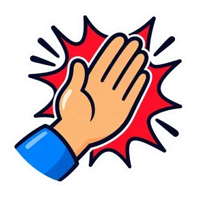 Slap sound button