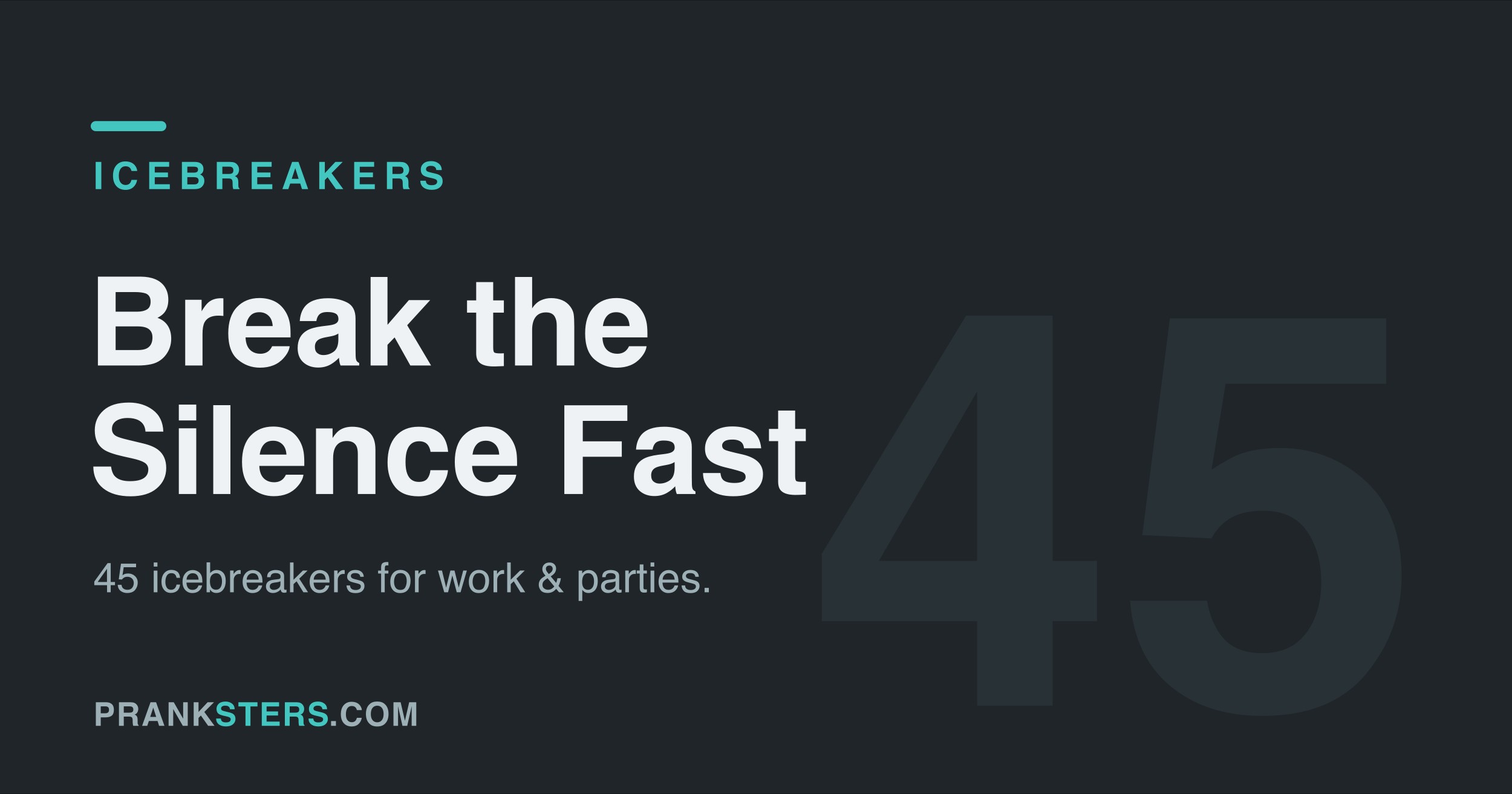 Icebreaker Questions That Break the Silence Fast