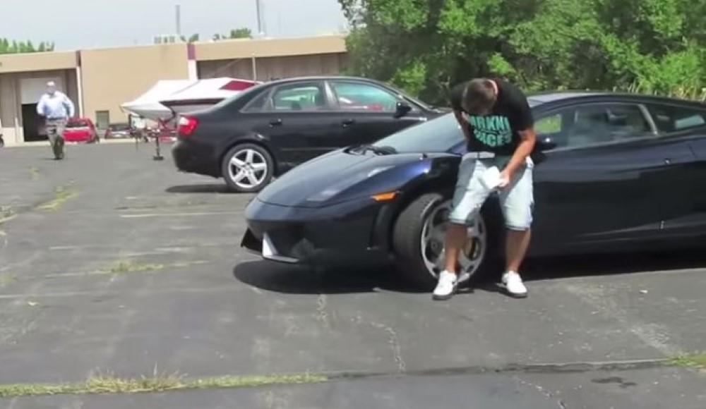 Poop On Lamborghini Prank Viral Brothers