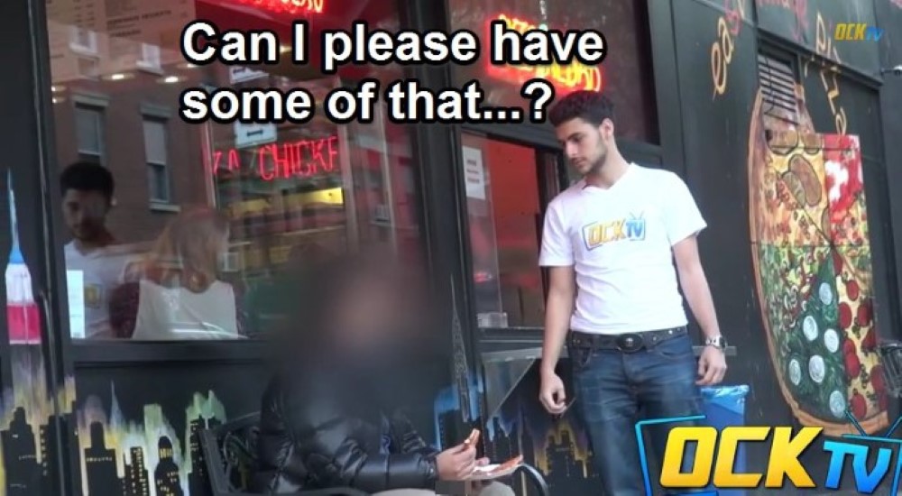 Asking Strangers For Food! OckTV