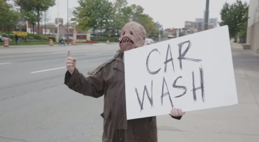 Spooky Halloween Car Wash Prank Ford