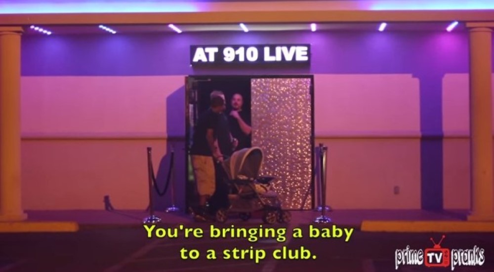 Taking A Baby To A Strip Club PrimeTvPranks