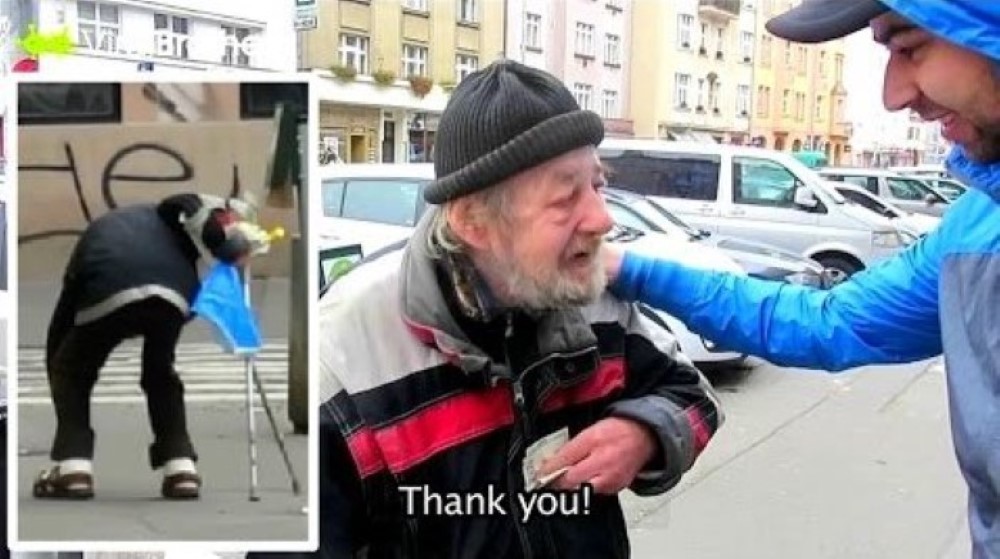 Homeless Gets $1000 For His Honesty (Wallet Theft Experiment) Viral Brothers