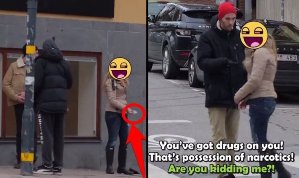 Undercover Cop Busting Weed Thieves Prank NormelTV